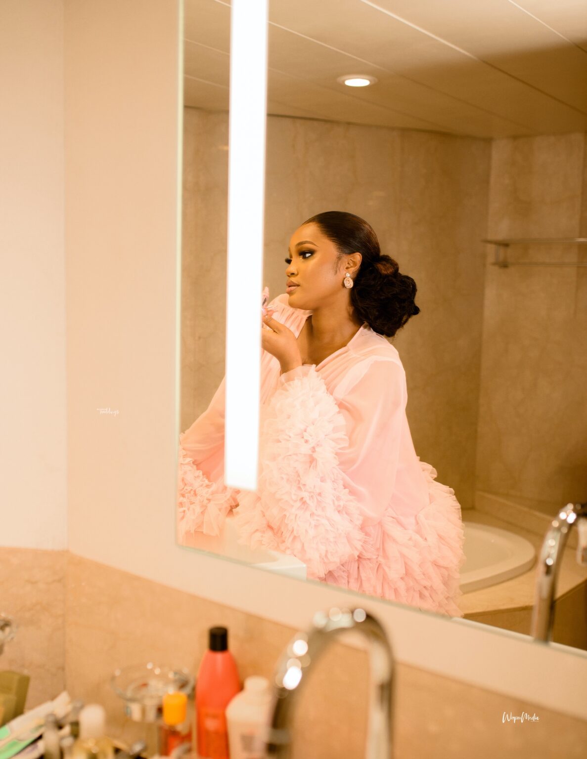 Porsha Pink Robe