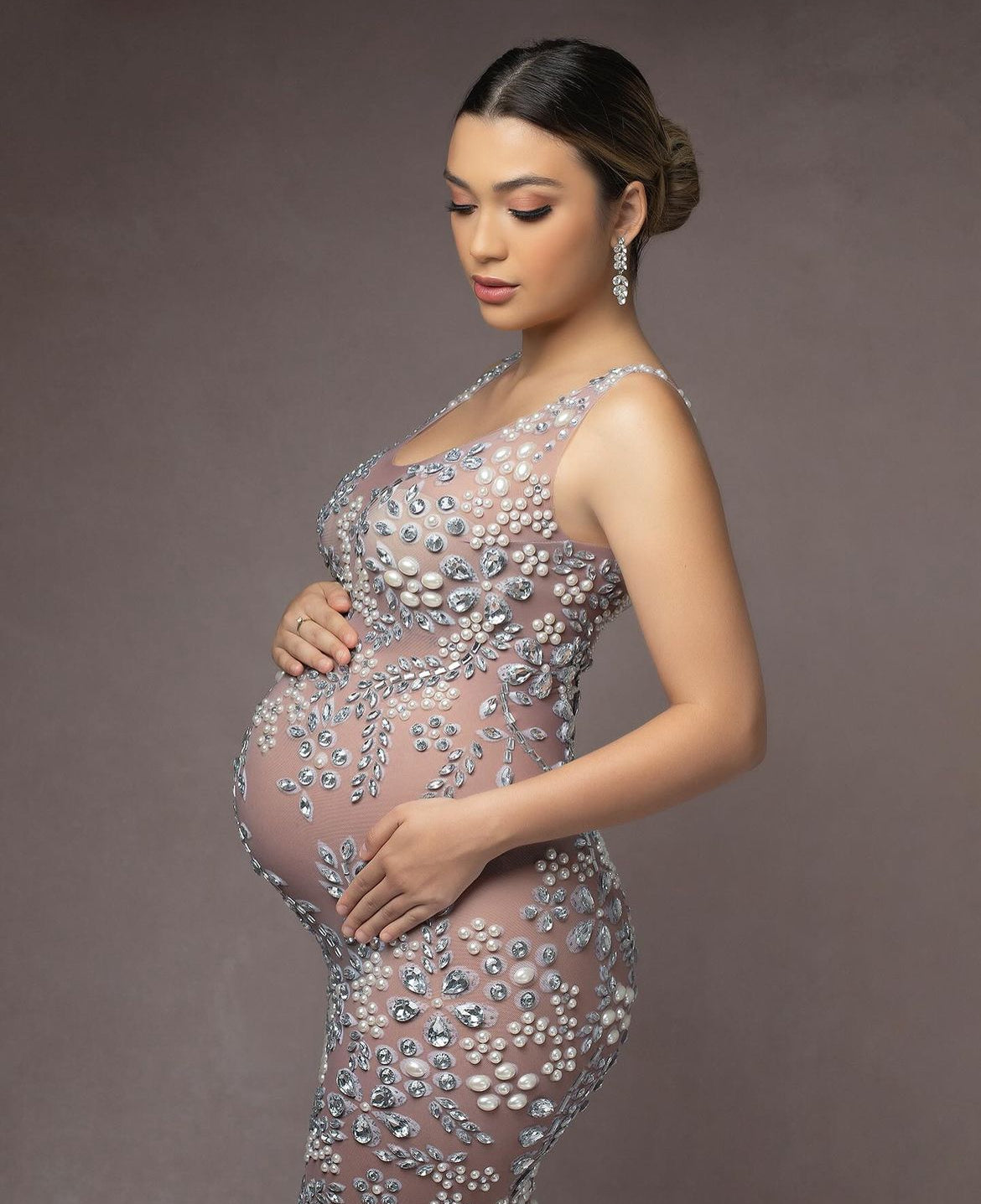 Pearline Maternity Dress